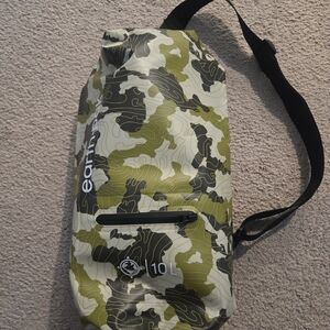 10L EarthPak Camo Green Waterproof Sling Bag